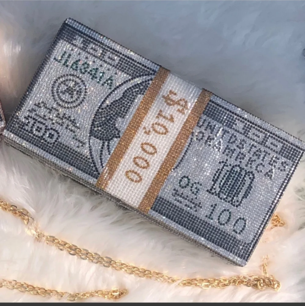 Money Clutch Gray - Picture 1 of 8